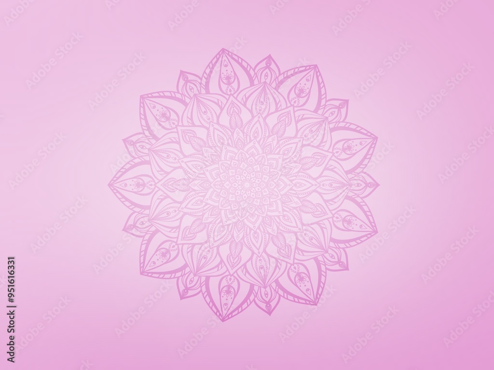 Mandala peace design of art on background .