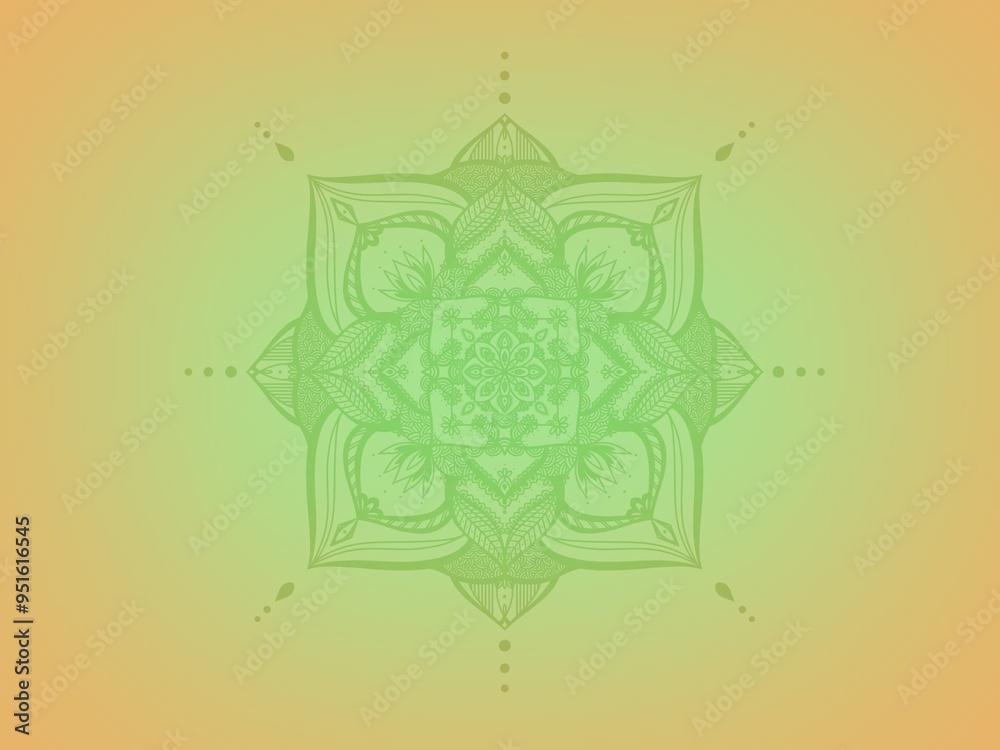 Mandala peace design of art on background .