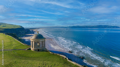 Mussenden Temple in Northern Ireland photo