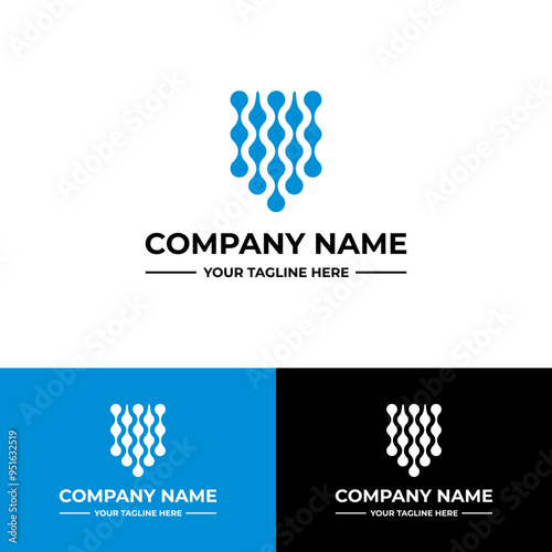 Logo Shield Polymer Water Oil