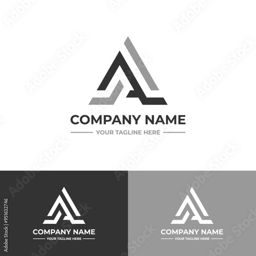 Logo Triangle A Modern Company