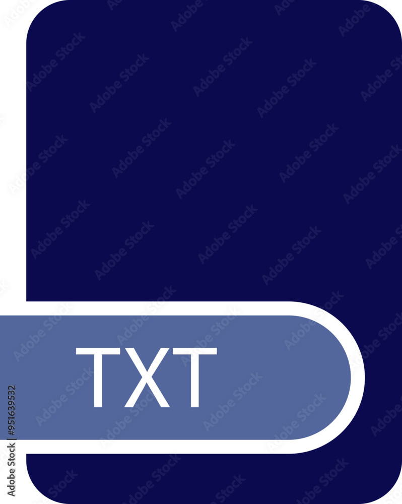 TXT File format icon with contour TXT File format icon with contour