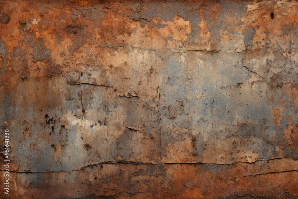 Processed collage of orange rust metal surface texture. Background for banner, backdrop or texture Processed collage of orange rust metal surface texture. Background for banner, backdrop or texture