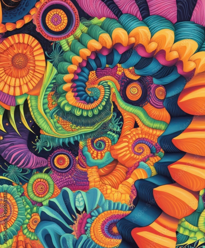 A vibrant, abstract design featuring swirling patterns and vivid colors, evoking a sense of depth. A vibrant, abstract design featuring swirling patterns and vivid colors, evoking a sense of depth.