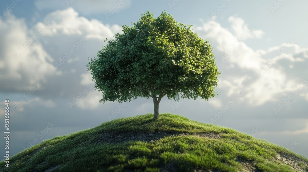 Solitary Tree on a Hilltop Solitary Tree on a Hilltop