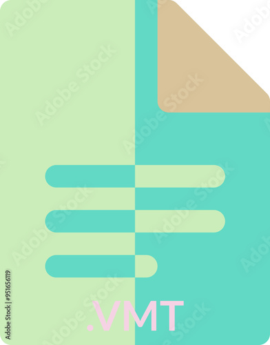 VMT icon 2 color combination mixture
