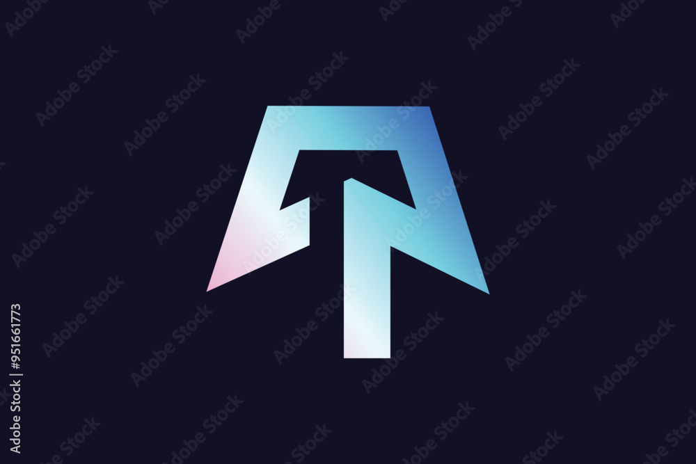 Abstract Modern letter t lamp logo design template Abstract Modern letter t lamp logo design template