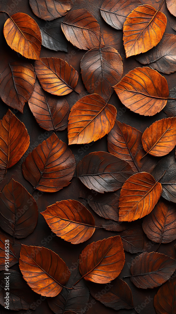 autumn leaves background, generative ai autumn leaves background, generative ai