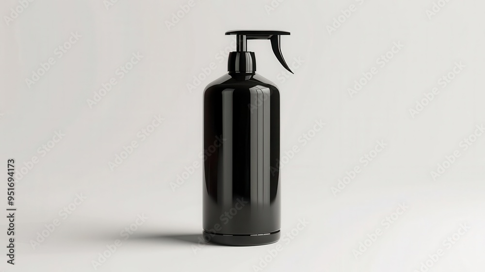 realistic plastic pump bottle for shampoo or cosmetic product isolated on white 3d illustration realistic plastic pump bottle for shampoo or cosmetic product isolated on white 3d illustration