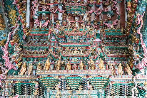 Gilded sculptures & painted statues art of the Ming and Qing Dynasties in Minor Western Heaven Mahavira Temple, Linfen, Shanxi Province, China - a famous ancient building in the game Black Myth Wukong