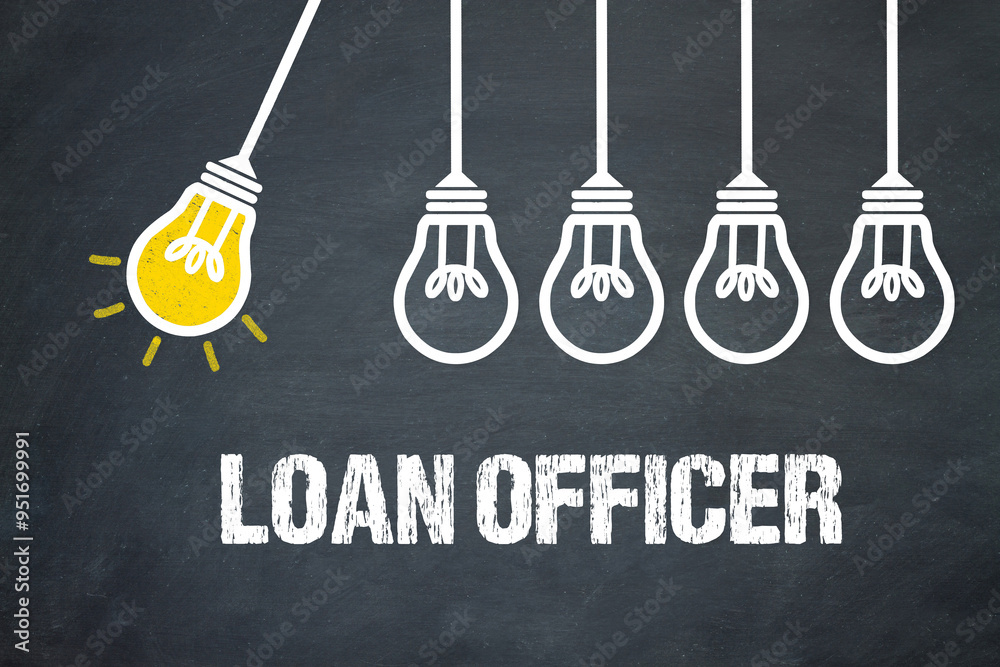Fototapeta premium Loan Officer 