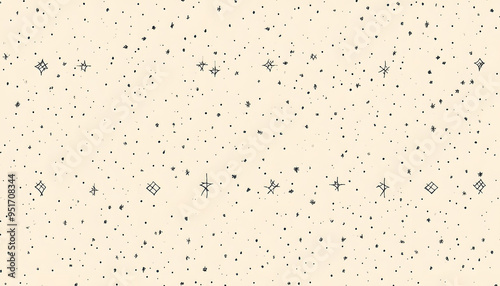 Repeating small icons, like stars, dots, or simple symbols, evenly spaced on a neutral background for a subtle pattern.