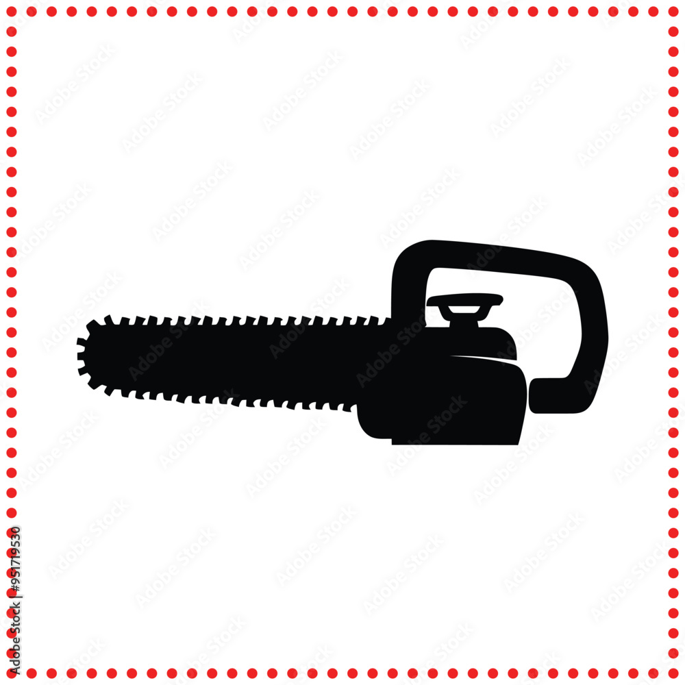 Minimalist Chainsaw Design Perfect for Timber Industry Logos and Woodworking Businesses Minimalist Chainsaw Design Perfect for Timber Industry Logos and Woodworking Businesses