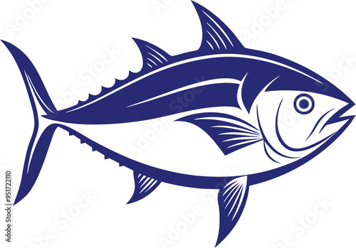 illustration of tuna fish