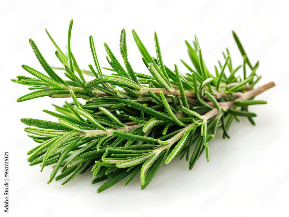 Fototapeta premium rosemary isolated on the white background