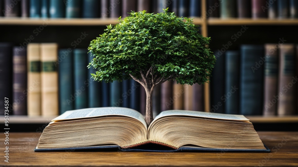 Philopsophy Tree Tree of knowledge planting concept for World Philosophy Day in the ...