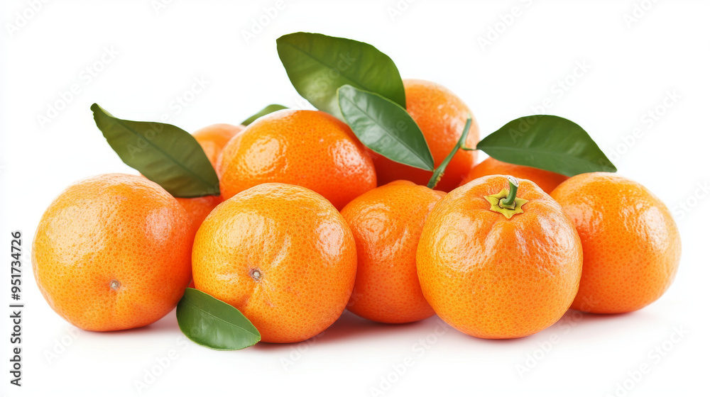 Fresh oranges, set against a white background. Fresh oranges, set against a white background.