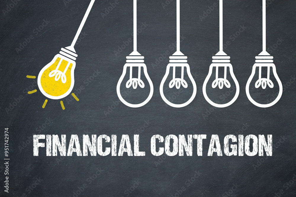 Fototapeta premium Financial Contagion 