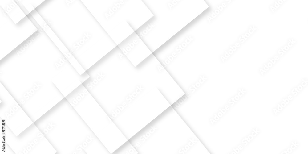 Abstract white rectangle shape geometric line background. . Badge for ui isolated on white background. Linear square diamond shape and rectangle with lines pattern business background