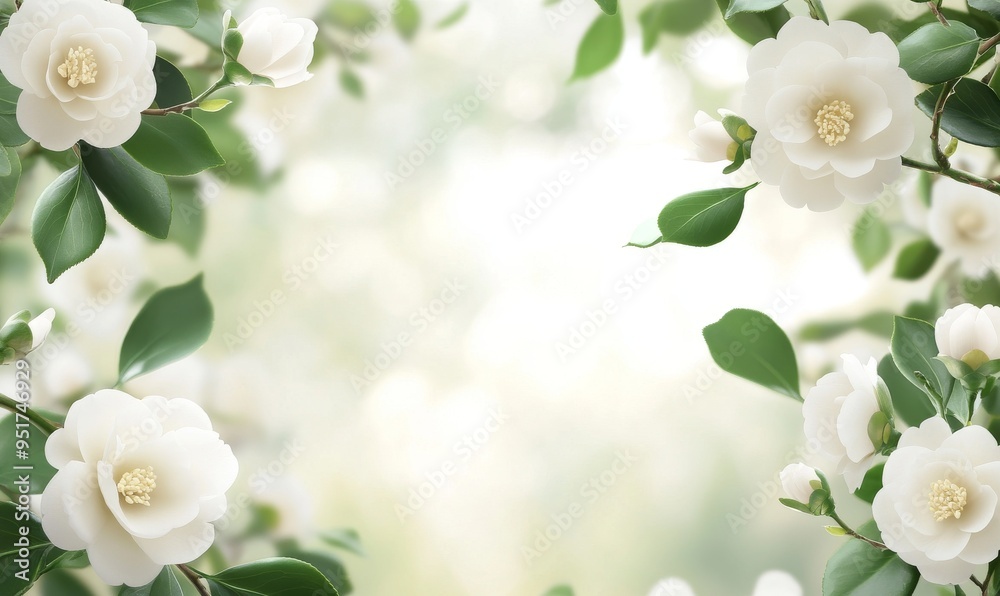 Obraz premium Wedding stationary greetings wallpapers fashion background eucalyptus olive green leaves watercolor floral illustration.