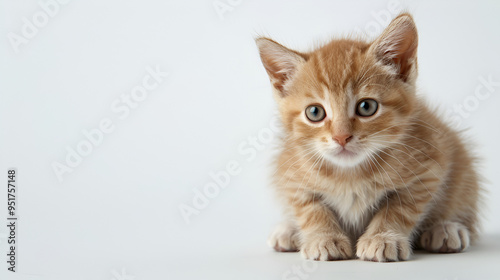 cat on white
