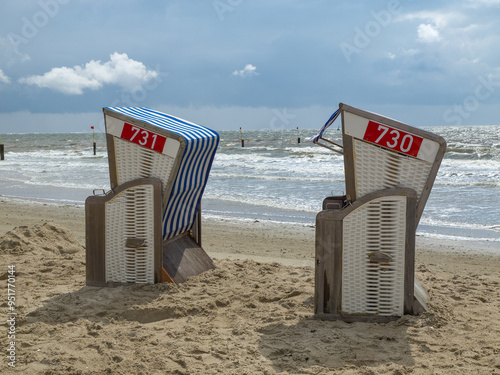 Am Strand von orderney photo