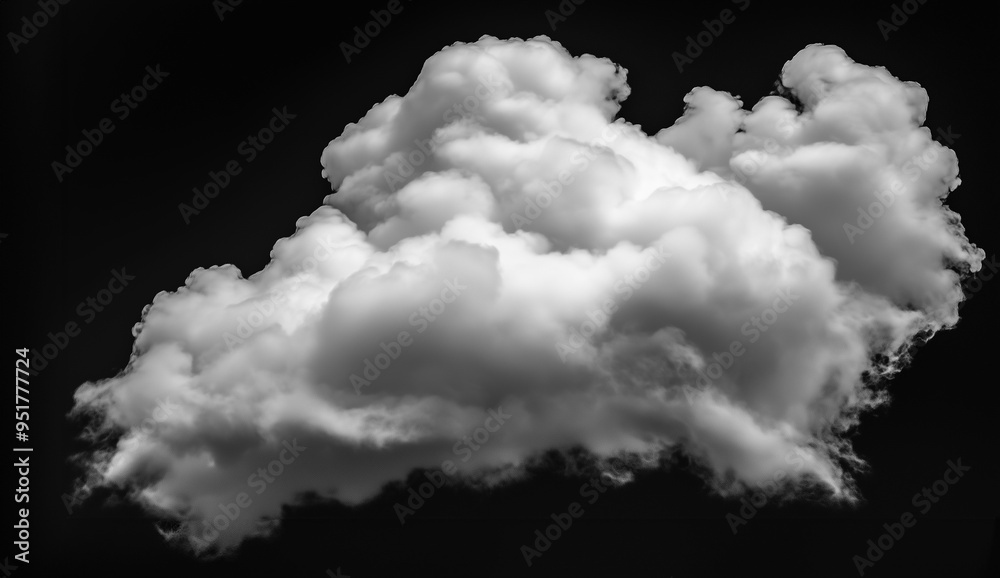 A white cloud isolated on black background. Texture overlays. Design element. A white cloud isolated on black background. Texture overlays. Design element.