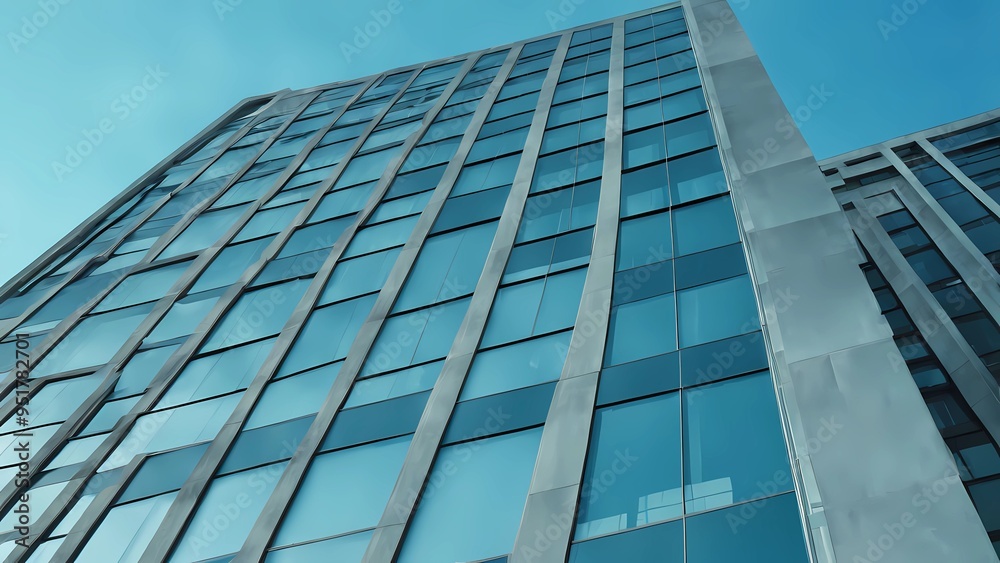 modern office building in the city modern office building in the city