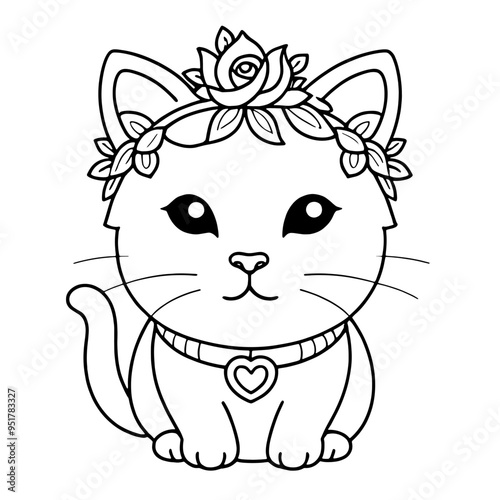 coloring book,coloring,outline,line,cute,funny,drawing,icon,illustration,art,vector,black,cover book,book,cartoon,animal,pet,character,cat,animals,kitty,kitten
