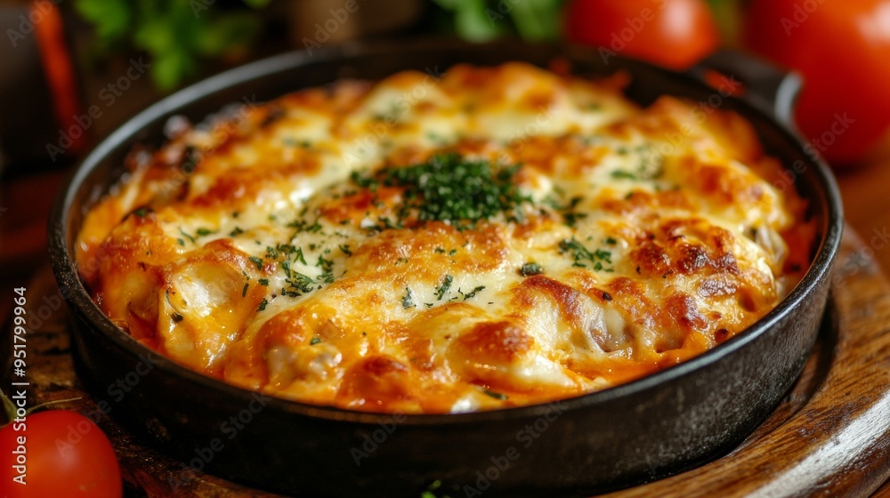 Bulgarian national cuisine: Chicken with cheese. Bulgarian national cuisine: Chicken with cheese.