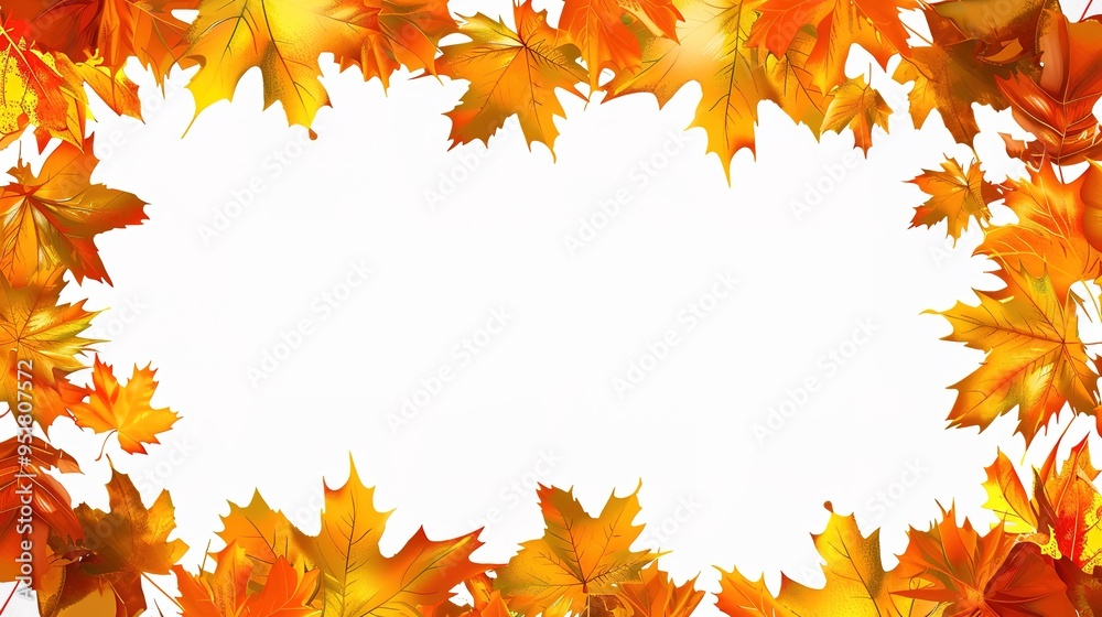 Stunning Autumn Orange Leaves Illustration Background: A Warm and Captivating Visual Treat. Showcasing the Beauty and Charm of Seasonal Colors. Stunning Autumn Orange Leaves Illustration Background: A Warm and Captivating Visual Treat. Showcasing the Beauty and Charm of Seasonal Colors.