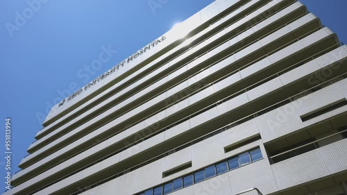 慶應義塾大学病院の風景動画