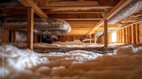 Insulated Crawlspace Underneath Home