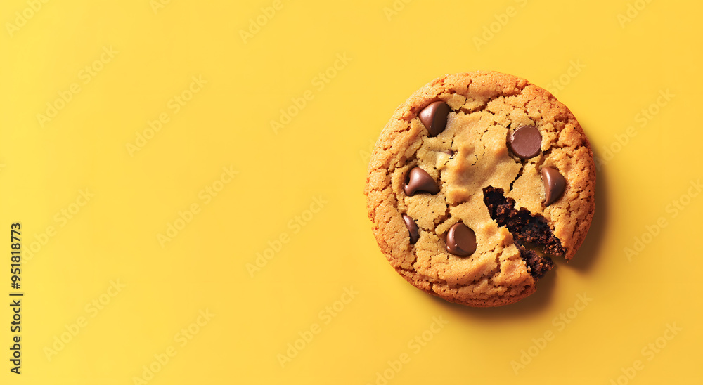 Single Cookie with a Bite Missing on a White Plate
Single Cookie with a Bite Missing on a White Plate
