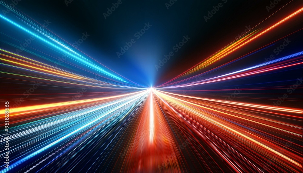Abstract light trails Abstract light trails