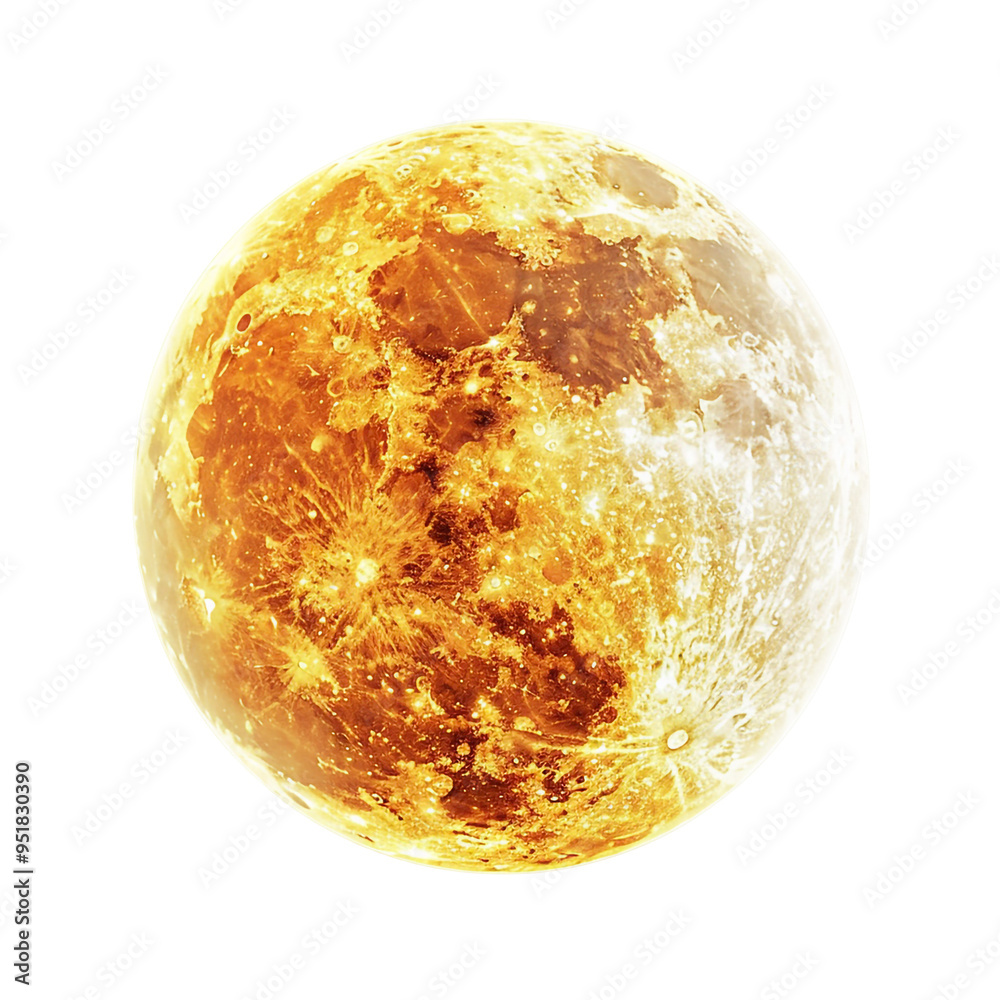 Close-up of the Moon's Surface Close-up of the Moon's Surface