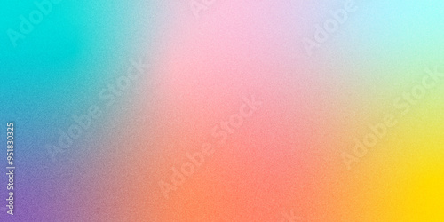 Colorful Holographic gradient vector stripes vertical movement blurred, glowing empty pastel color gradient. Gain textured design. abstract colorful gradient color effect background decorative design.