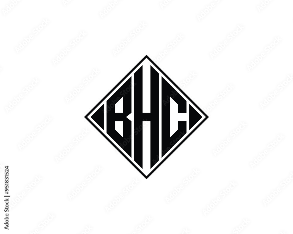 BHC Logo design vector template. BHC BHC Logo design vector template. BHC