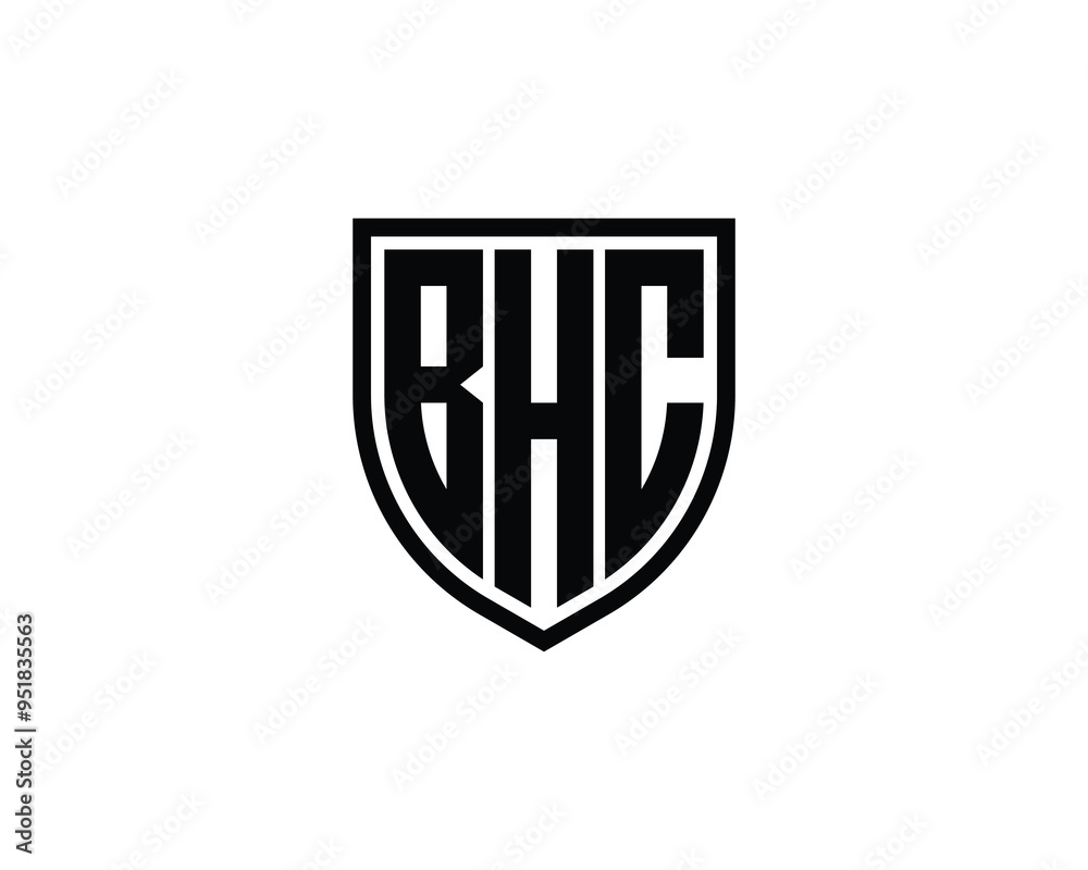 BHC Logo design vector template. BHC BHC Logo design vector template. BHC