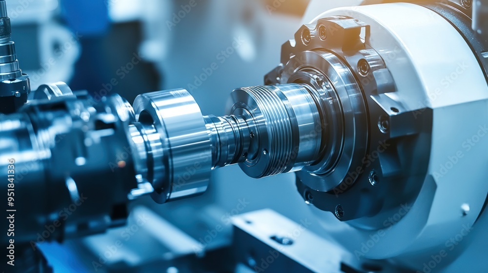 Industrial Machine Close Up