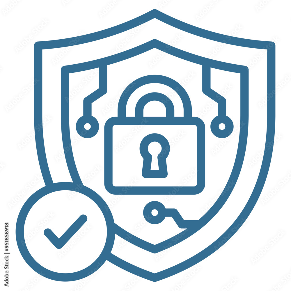 Cybersecurity Icon Element For Design Cybersecurity Icon Element For Design
