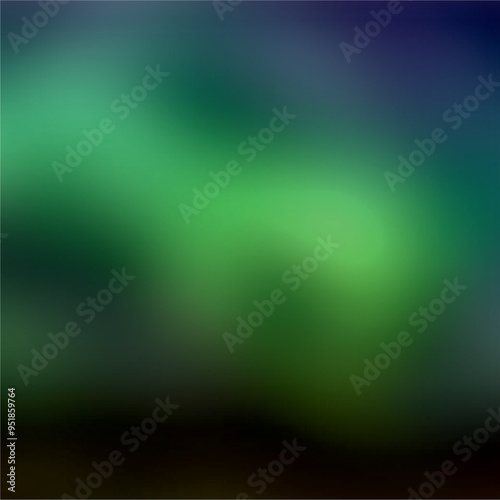 abstract green background with lights