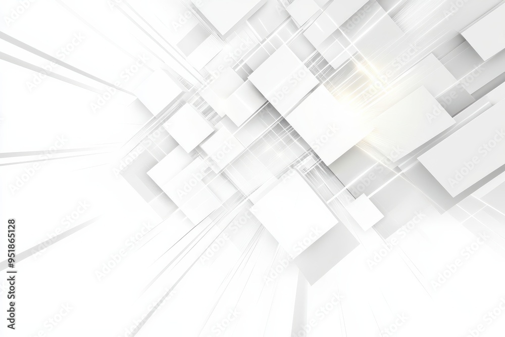 Geometric White and Gray Abstract Background Geometric White and Gray Abstract Background