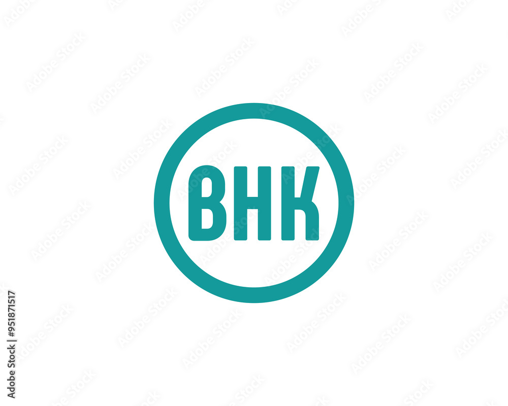 BHK logo design vector template. BHK BHK logo design vector template. BHK