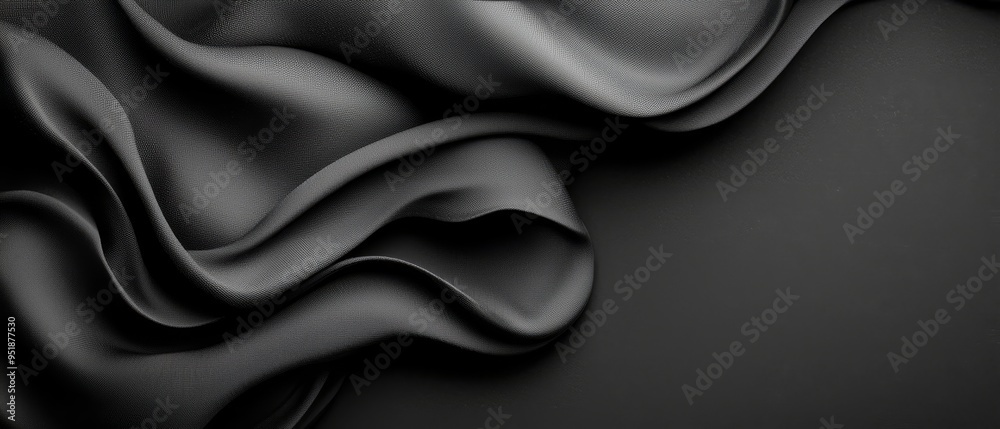 A monochrome image of a liquid wave against a black backdrop, featuring a white spot at its core A monochrome image of a liquid wave against a black backdrop, featuring a white spot at its core