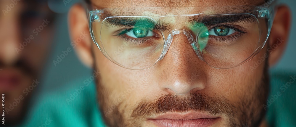 green eyes, framed by glasses green eyes, framed by glasses