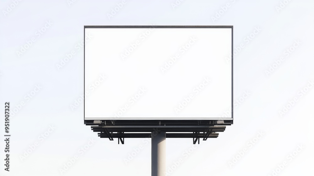 Obraz premium Blank Billboard Mockup.