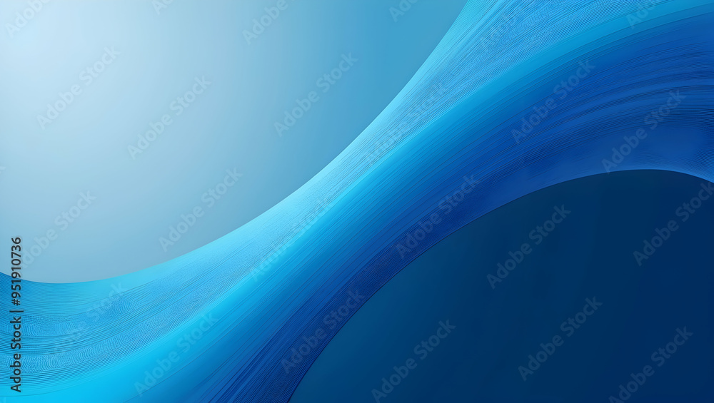 Fototapeta premium Abstract background with blue gradient color for promotional needs, wallpaper, cover