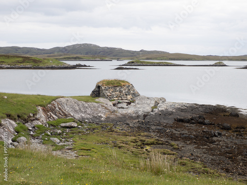 Hut of the Shaddows, en Lochmaddy, North Uist, Islas Hébridas, Escocia, Reino Unido photo