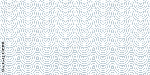 Overlapping creative diamond circle abstract white and gray pattern background with waves texture. geometric digital fabric pattern circles floral and spiral round lapping blue retro background.